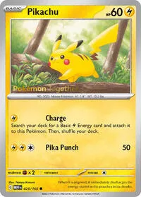Pikachu - 025/165 (Reverse Cosmos Holo) (Costco Exclusive)